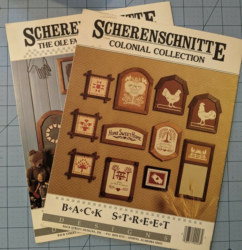 2 Scherenschnitte Collection Back Street Designs
